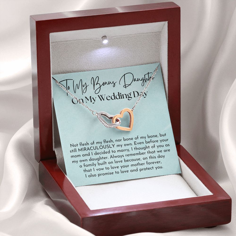 Stepdaughter Wedding Gift | On This Day Necklace 0638T6