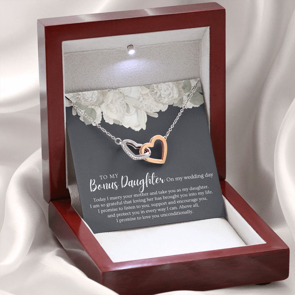 Stepdaughter Wedding Gift | Promise Necklace 0633T1