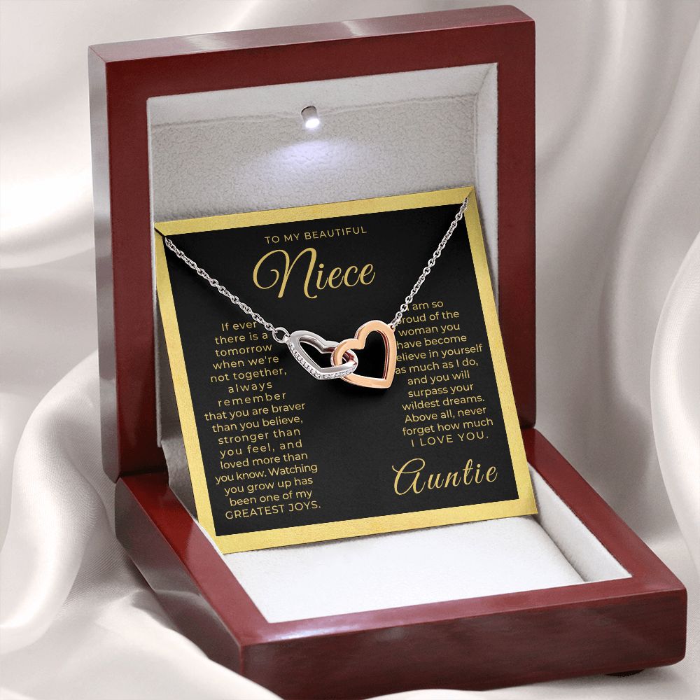 Niece Gift From Aunt | Greatest Joy Necklace 0629T7