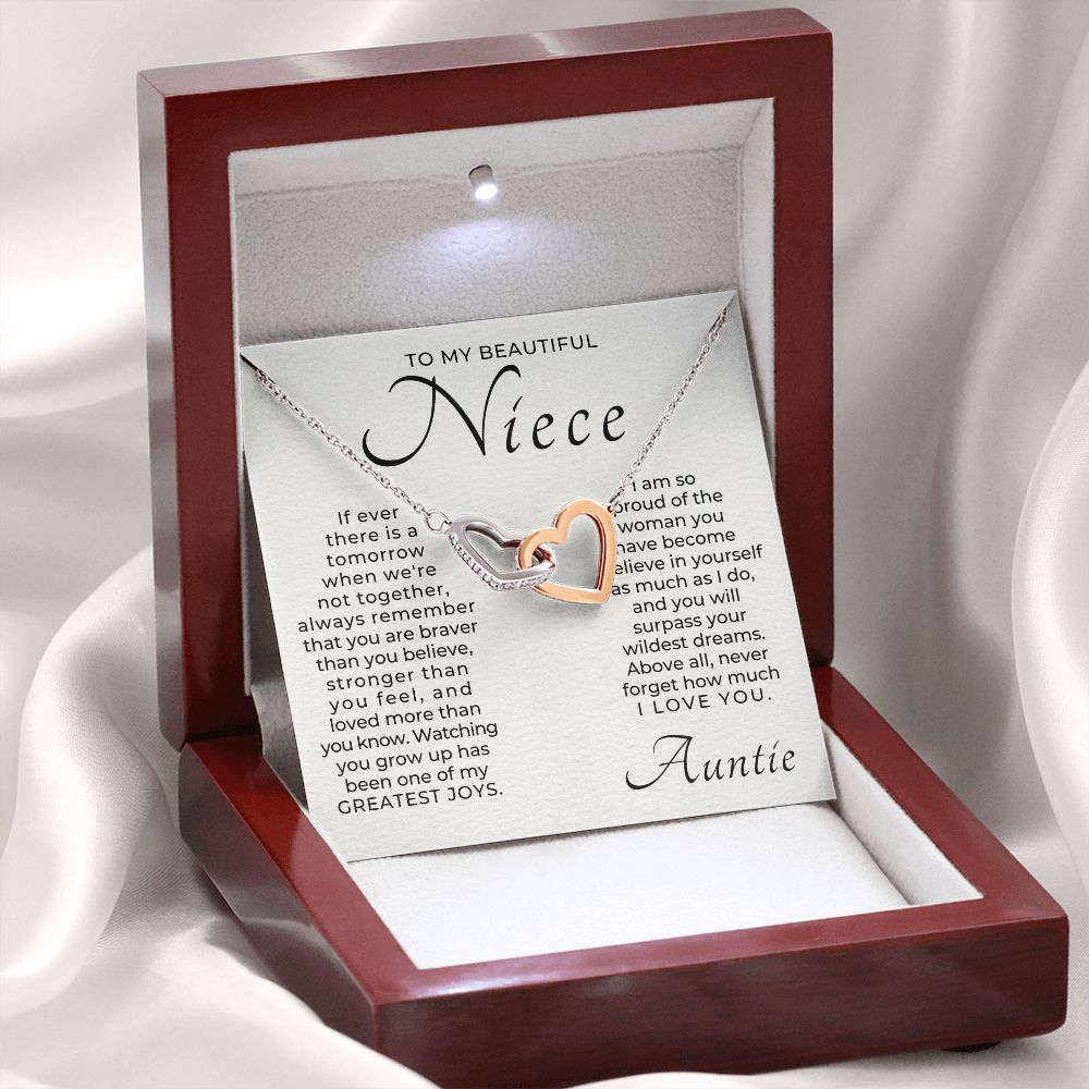 Niece Gift From Aunt | Greatest Joy Necklace 0629T5