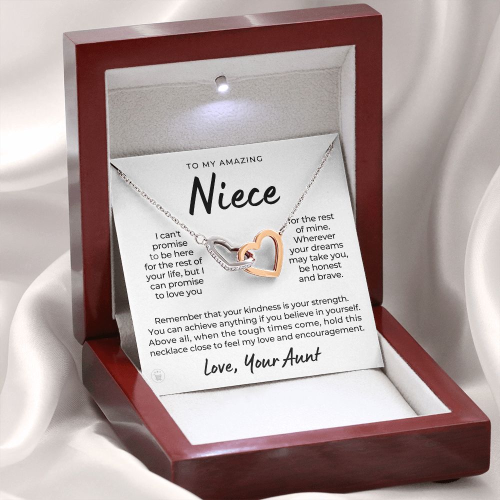 Niece Gift From Aunt | My Promise Necklace 0630T1