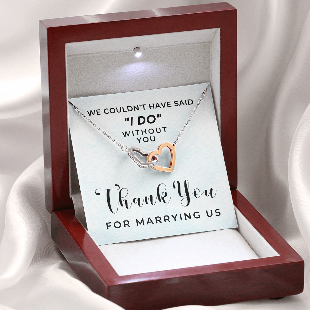 Officiant Gift | Thank You Necklace 0587T8