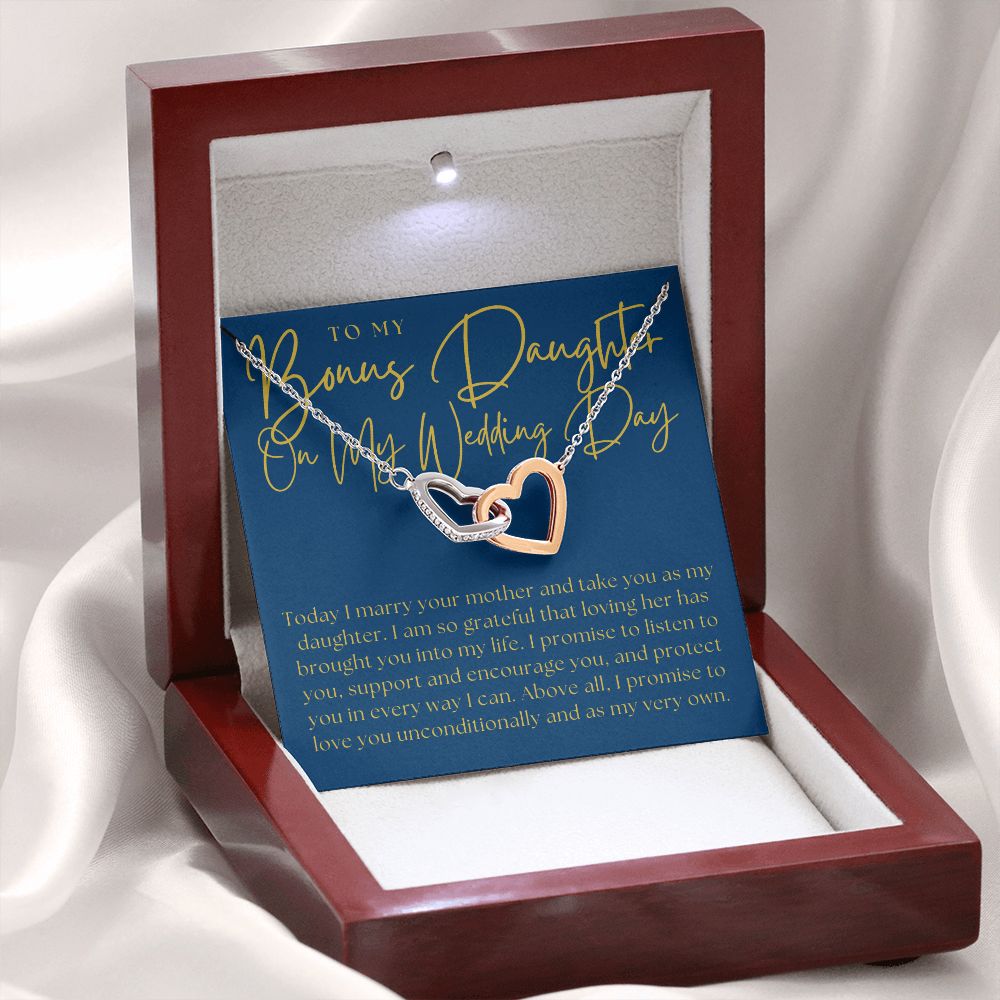 Stepdaughter Wedding Gift | Promise Necklace 0633T6