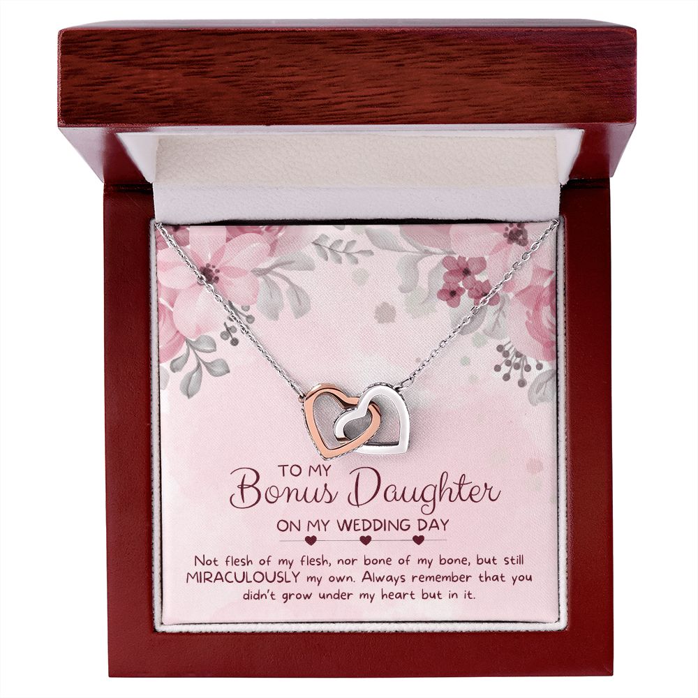 Stepdaughter Wedding Gift | In My Heart Necklace 0637T8