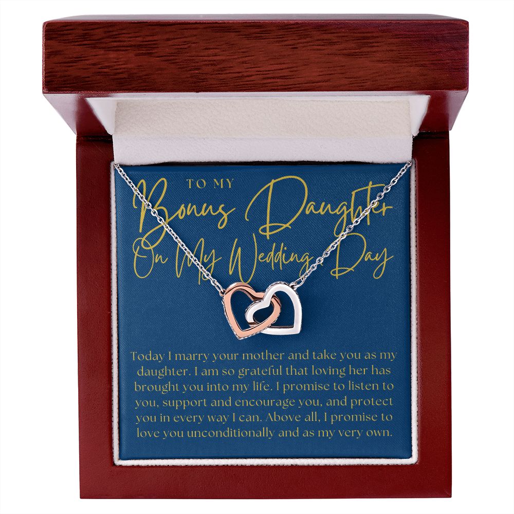 Stepdaughter Wedding Gift | Promise Necklace 0633T6