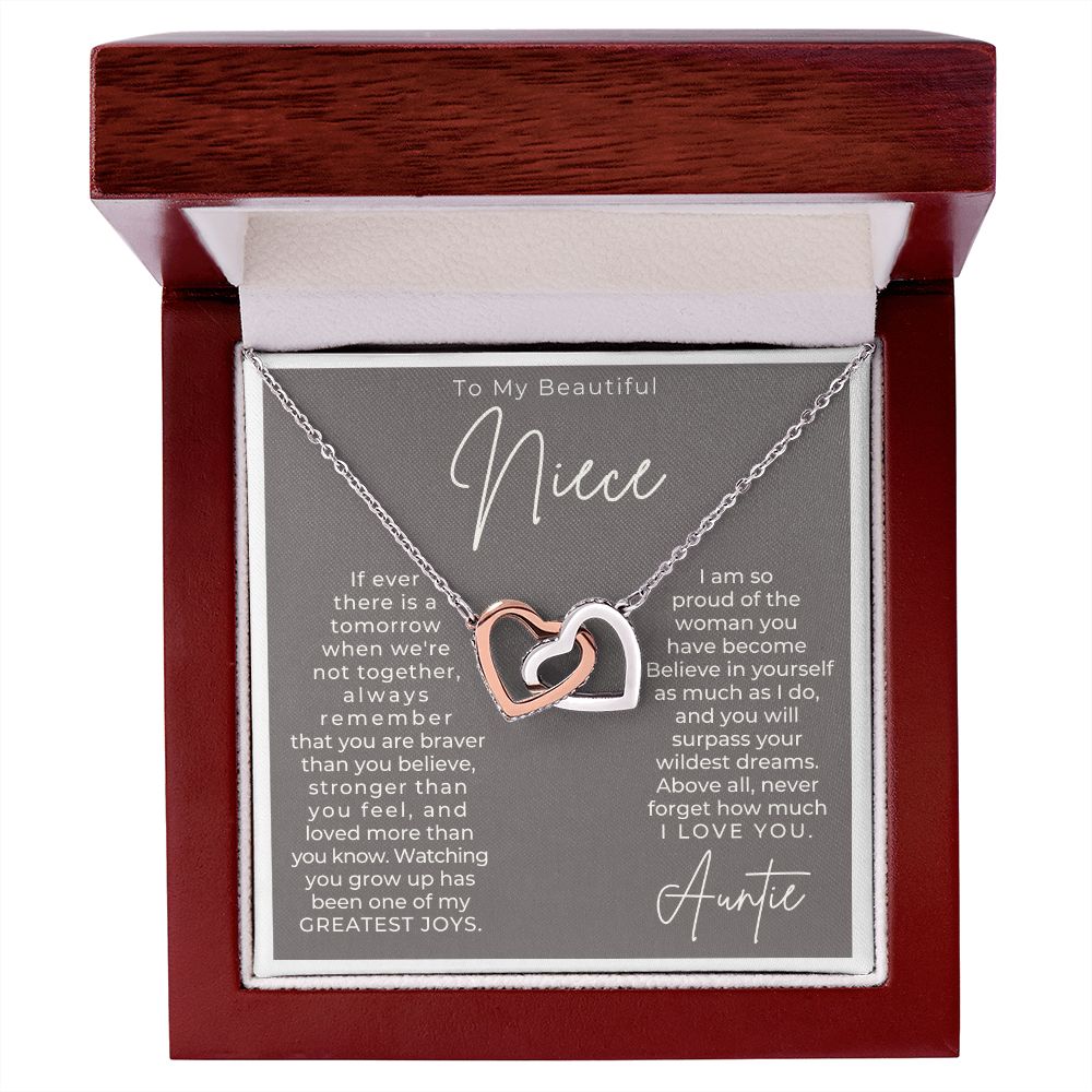 Niece Gift From Aunt | Greatest Joy Necklace 0629T3