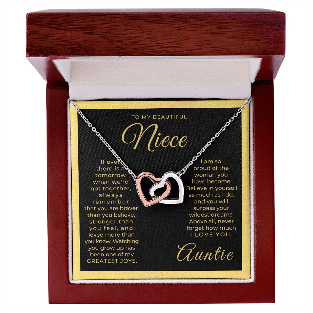Niece Gift From Aunt | Greatest Joy Necklace 0629T7