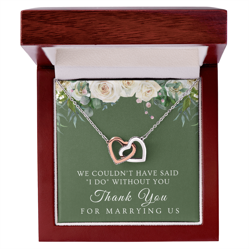 Officiant Gift | Thank You Necklace 0587T4