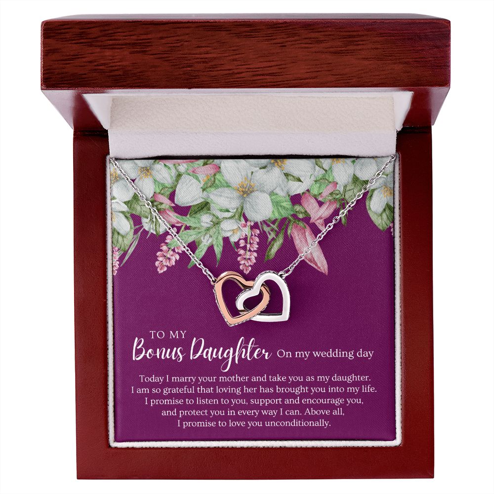 Stepdaughter Wedding Gift | Promise Necklace 0633T2