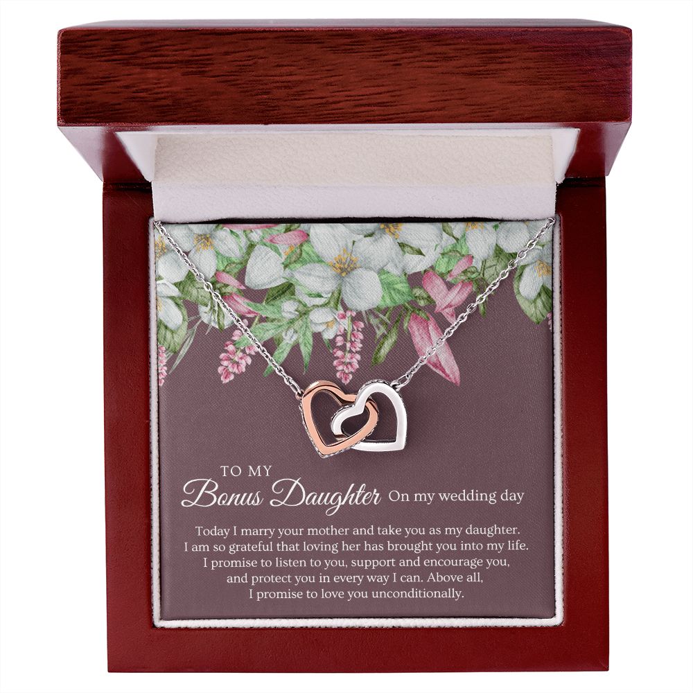 Stepdaughter Wedding Gift | Promise Necklace 0633T3