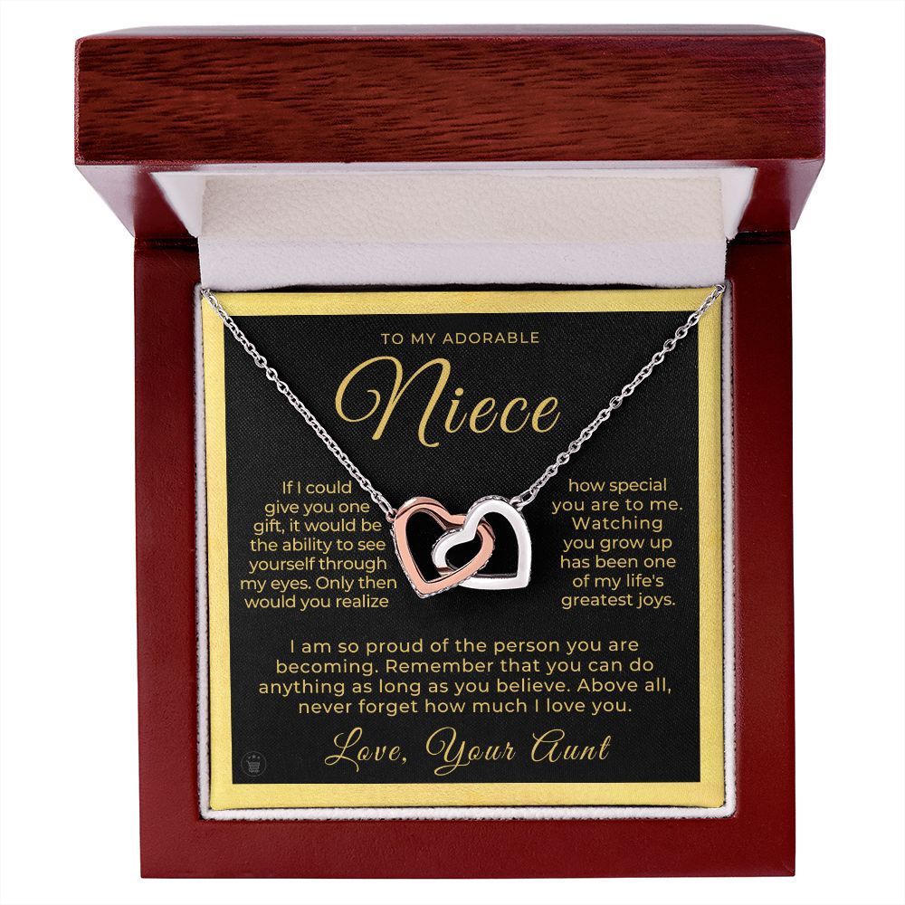 Niece Gift From Aunt | My Love Necklace 0628T7