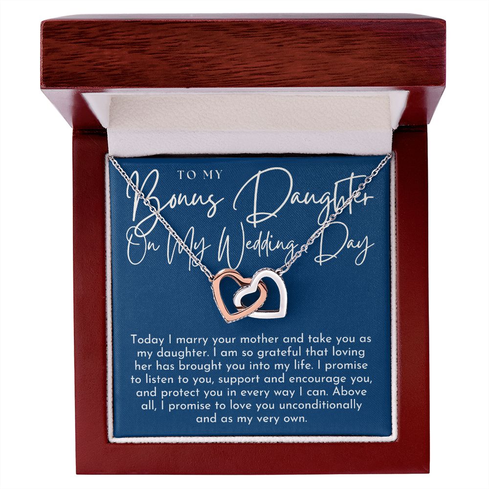 Stepdaughter Wedding Gift | Promise Necklace 0633T5