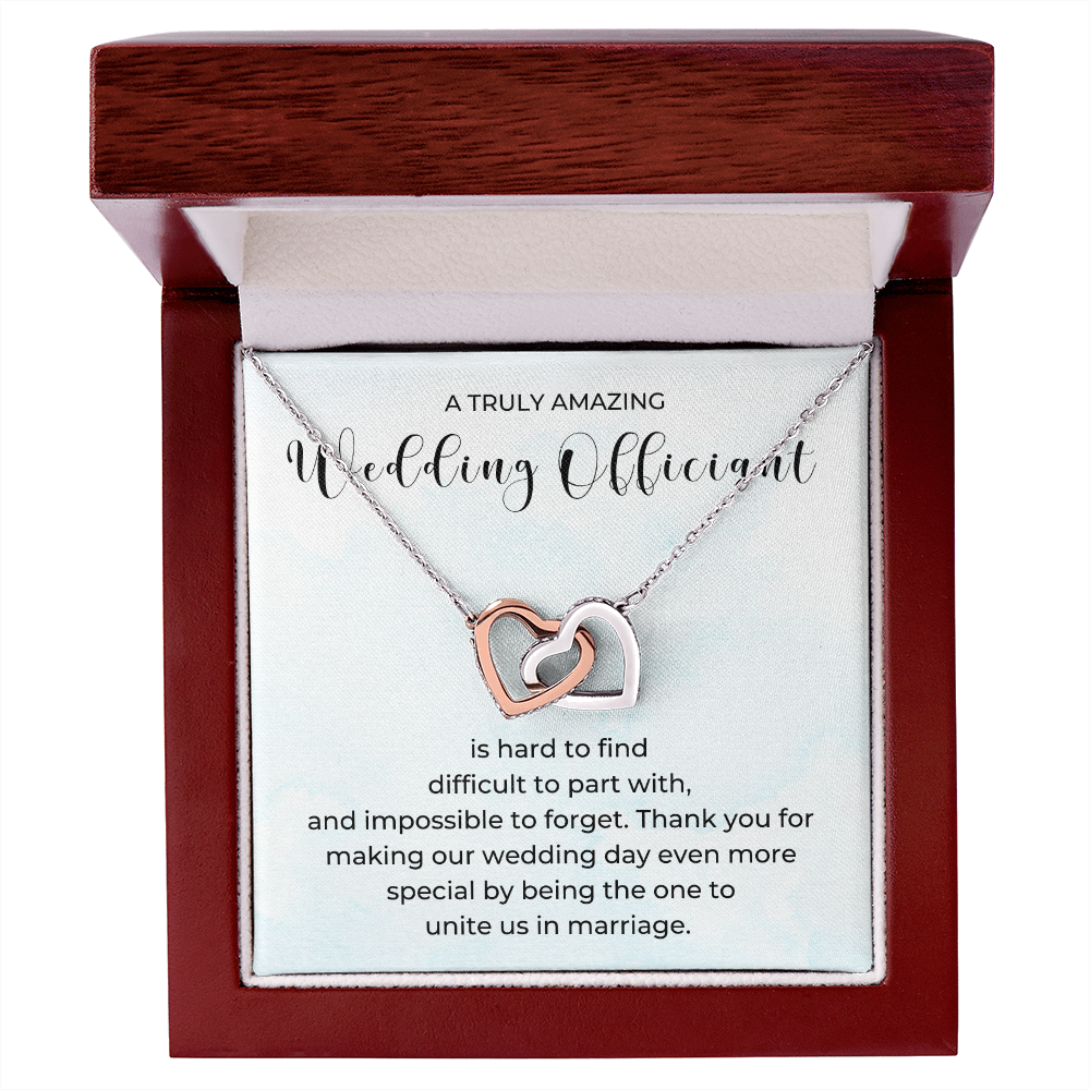 Officiant Proposal Gift | The One Necklace 0586T8