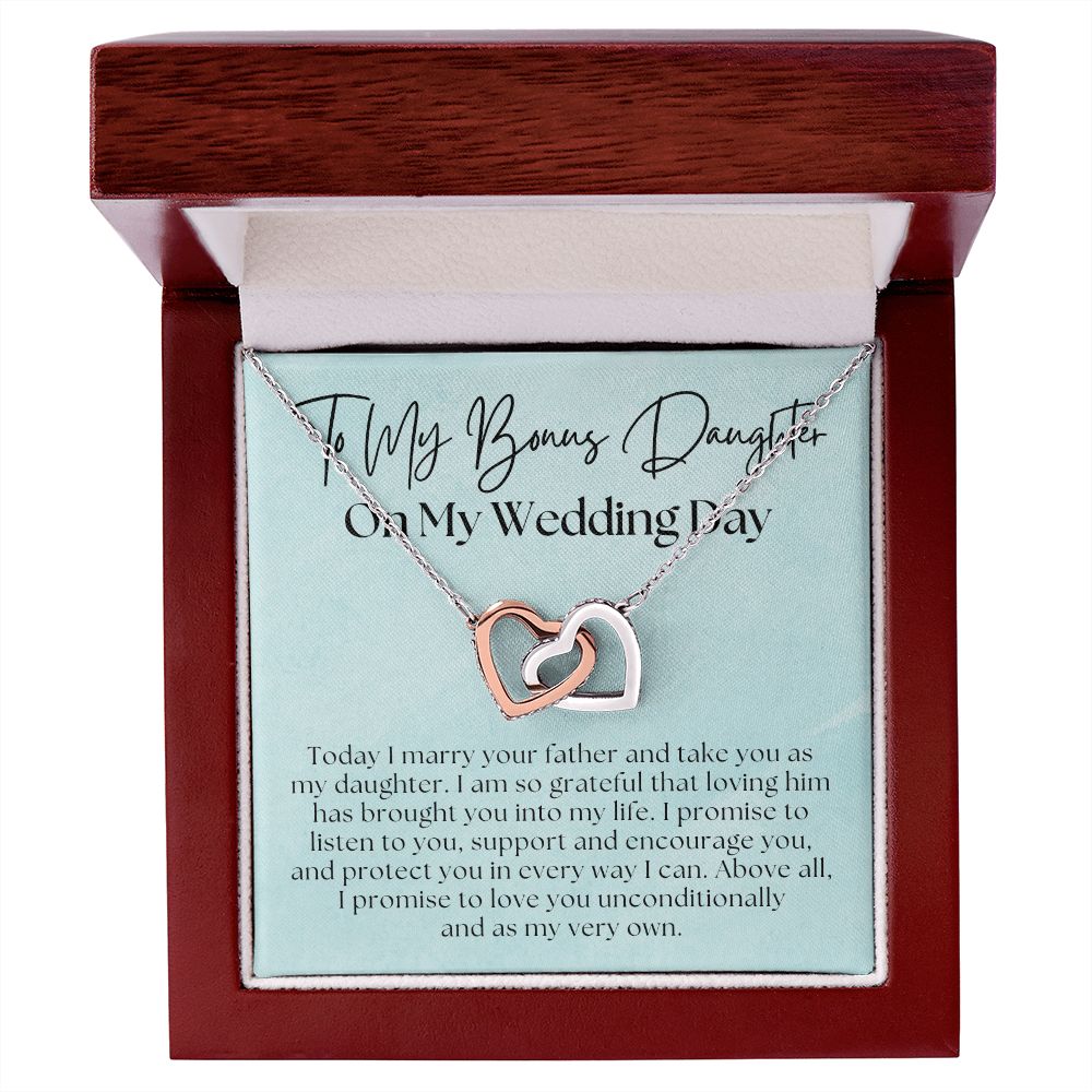 Stepdaughter Wedding Gift | Promise Necklace 0634T10