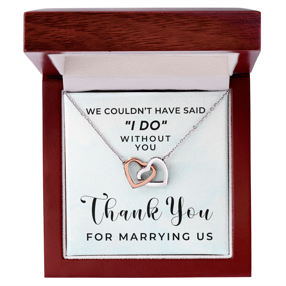 Officiant Gift | Thank You Necklace 0587T8
