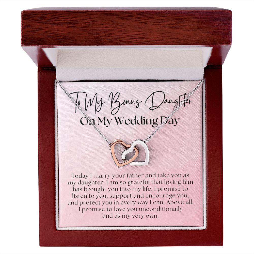 Stepdaughter Wedding Gift | Promise Necklace 0634T9