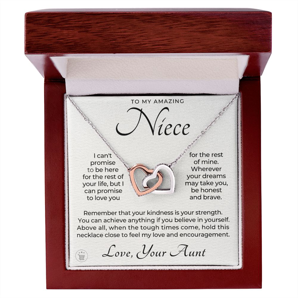 Niece Gift From Aunt | My Promise Necklace 0630T5