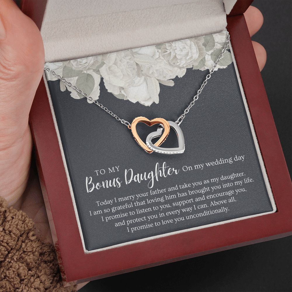 Stepdaughter Wedding Gift | Promise Necklace 0634T1