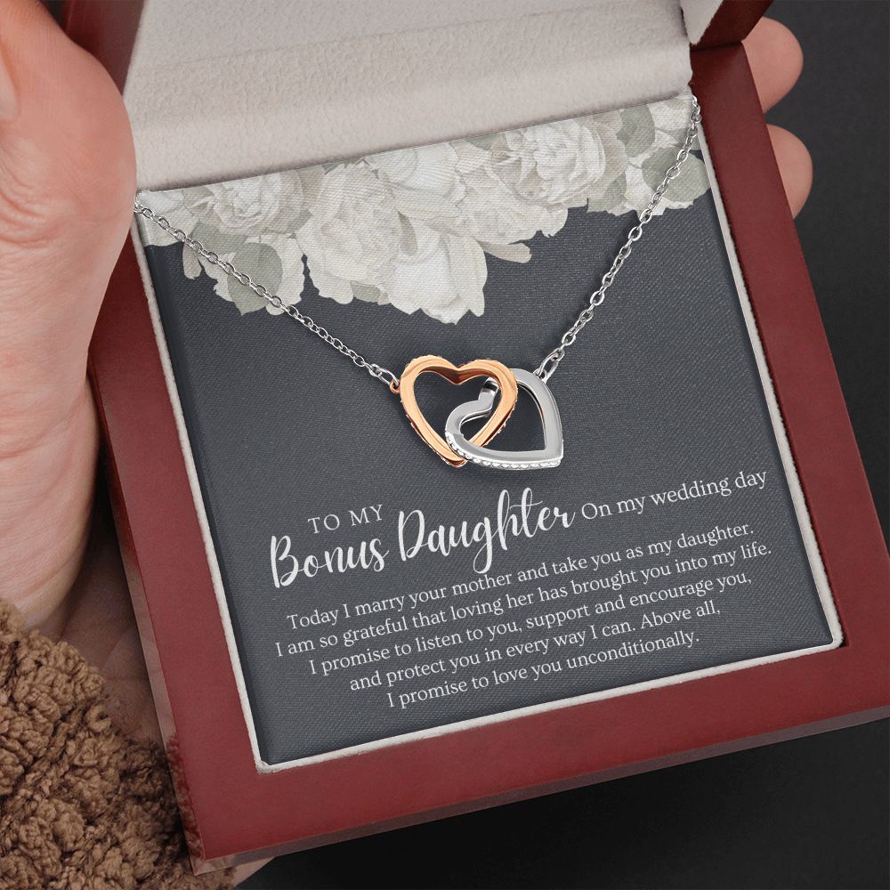 Stepdaughter Wedding Gift | Promise Necklace 0633T1
