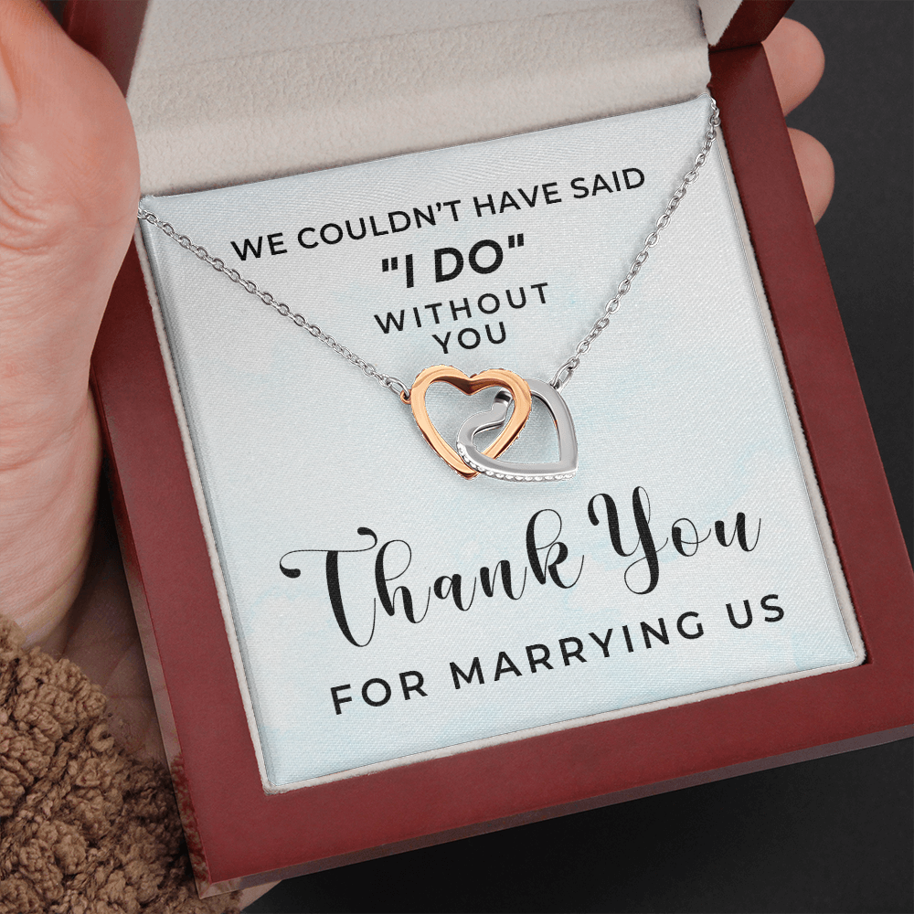 Officiant Gift | Thank You Necklace 0587T8