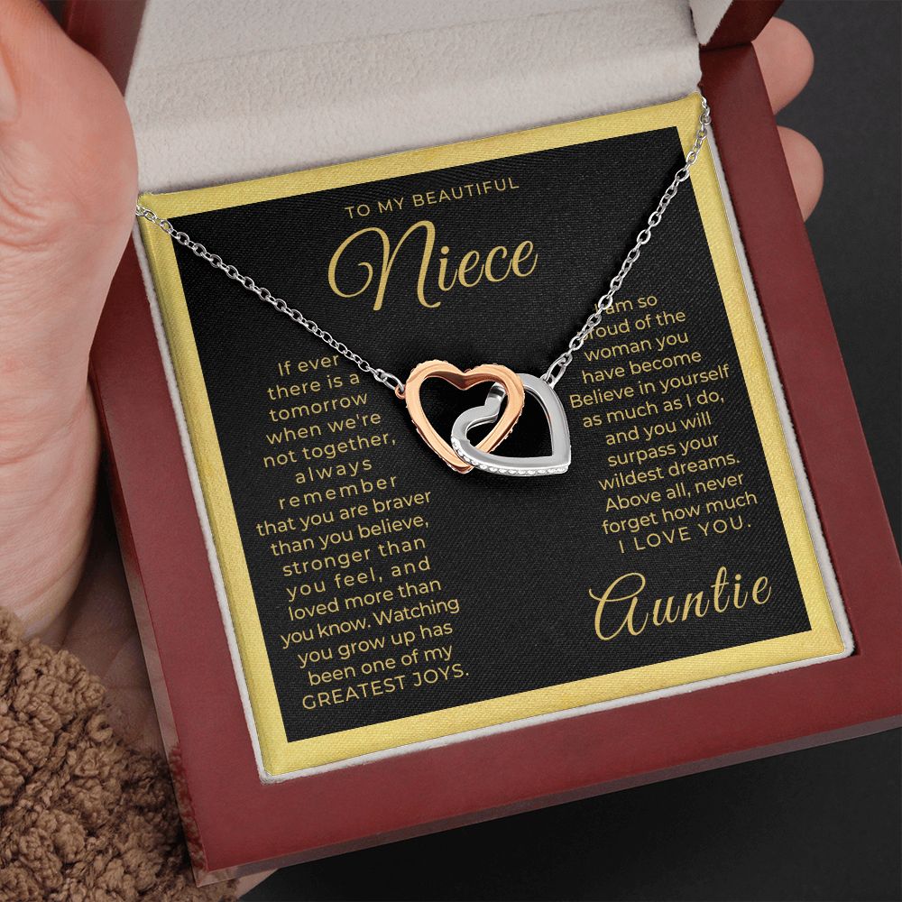 Niece Gift From Aunt | Greatest Joy Necklace 0629T7