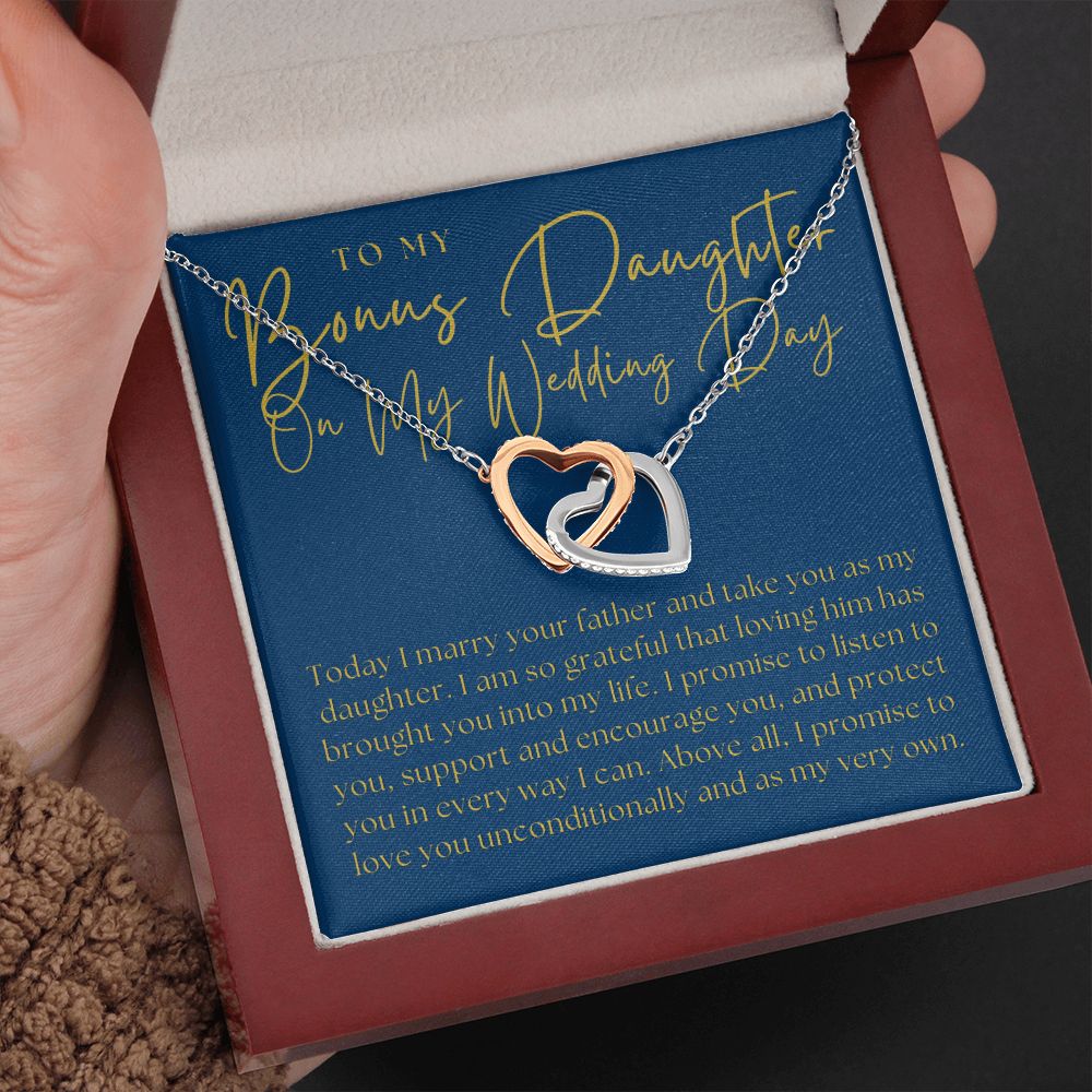 Stepdaughter Wedding Gift | Promise Necklace 0634T6