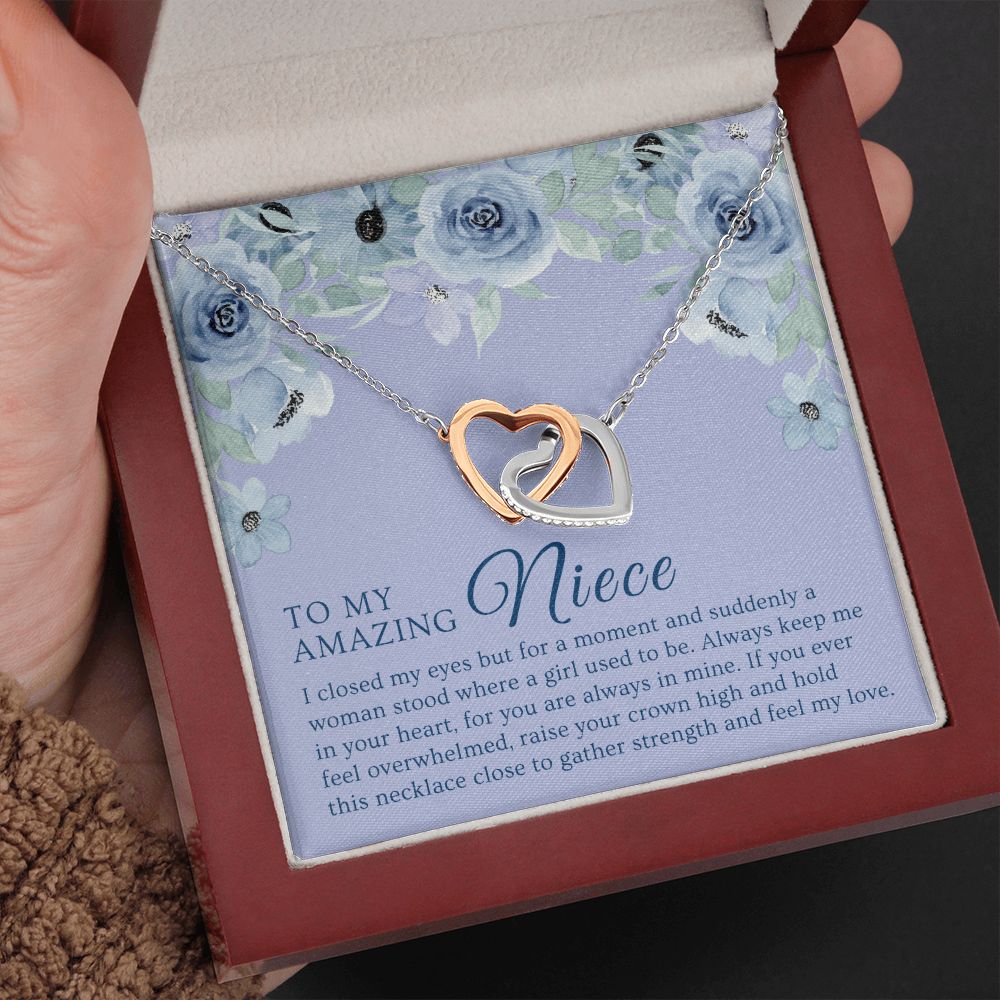 Niece Gift From Aunt | In My Heart Necklace 0632T13