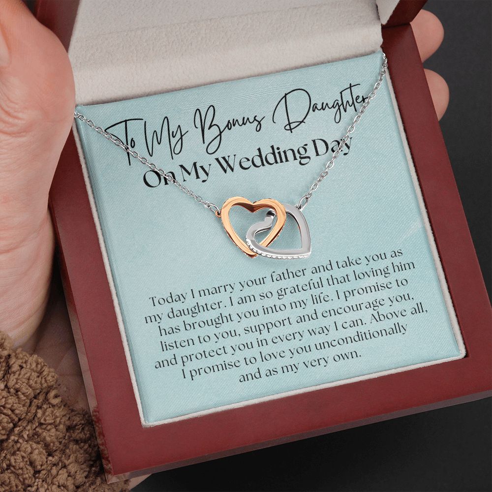 Stepdaughter Wedding Gift | Promise Necklace 0634T10