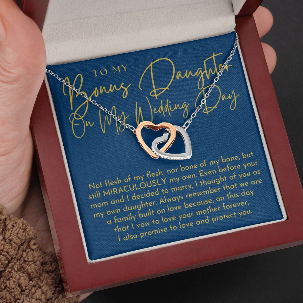 Stepdaughter Wedding Gift | On This Day Necklace 0638T2
