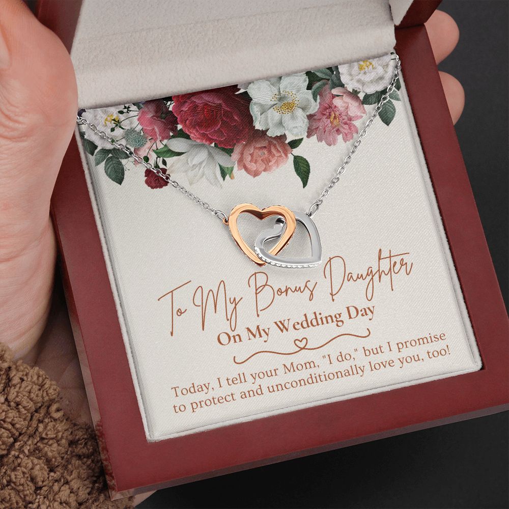 Stepdaughter Wedding Gift | Promise Necklace 0639T7
