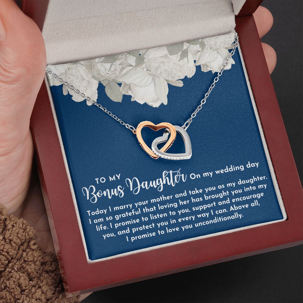 Stepdaughter Wedding Gift | Promise Necklace 0633T4