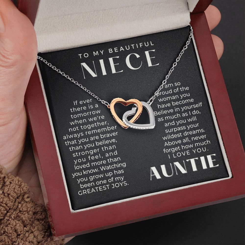 Niece Gift From Aunt | Greatest Joy Necklace 0629T8