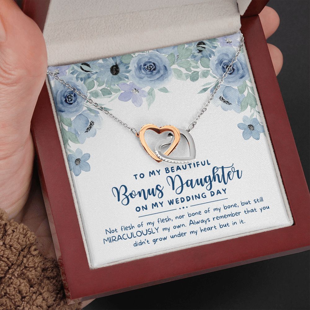 Stepdaughter Wedding Gift | In My Heart Necklace 0637T4