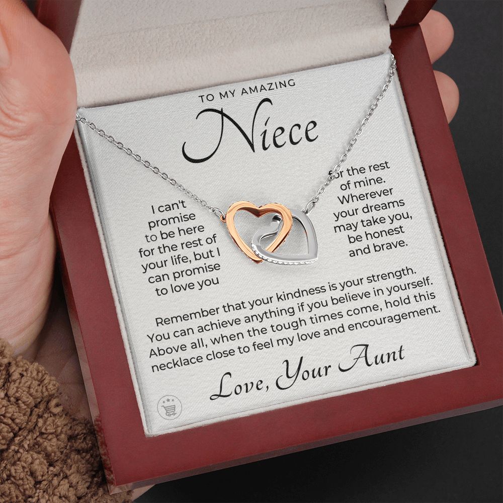 Niece Gift From Aunt | My Promise Necklace 0630T5