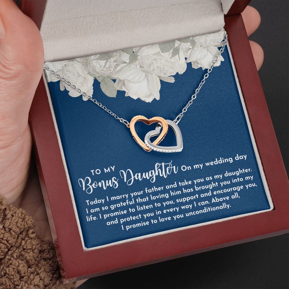 Stepdaughter Wedding Gift | Promise Necklace 0634T4