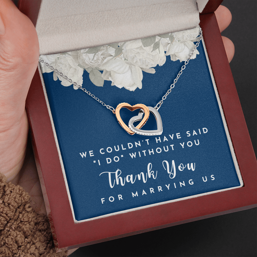 Officiant Gift | Thank You Necklace 0587T3