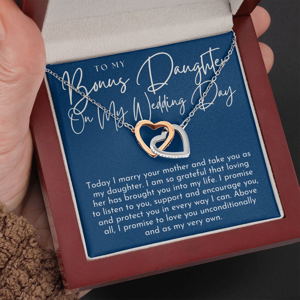 Stepdaughter Wedding Gift | Promise Necklace 0633T5