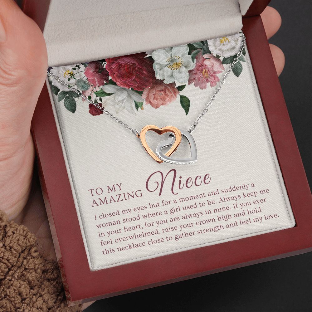 Niece Gift From Aunt | In My Heart Necklace 0632T12