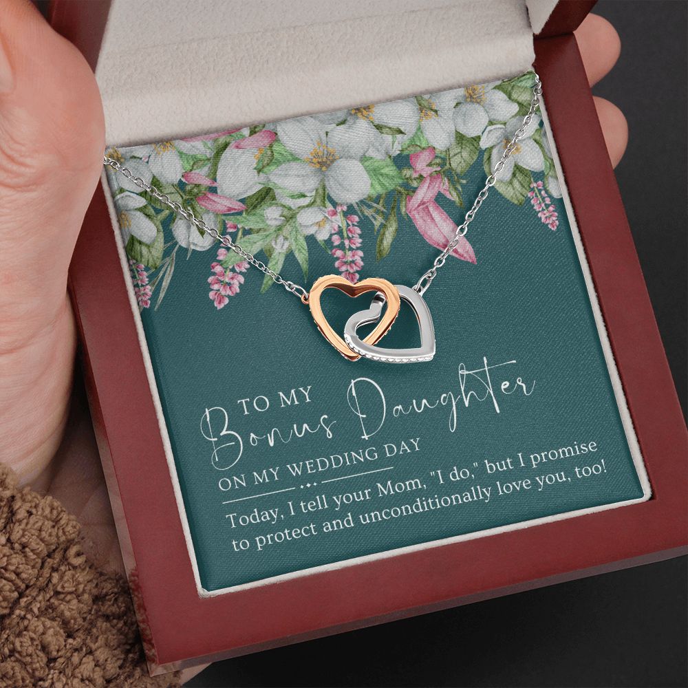 Stepdaughter Wedding Gift | Promise Necklace 0639T9