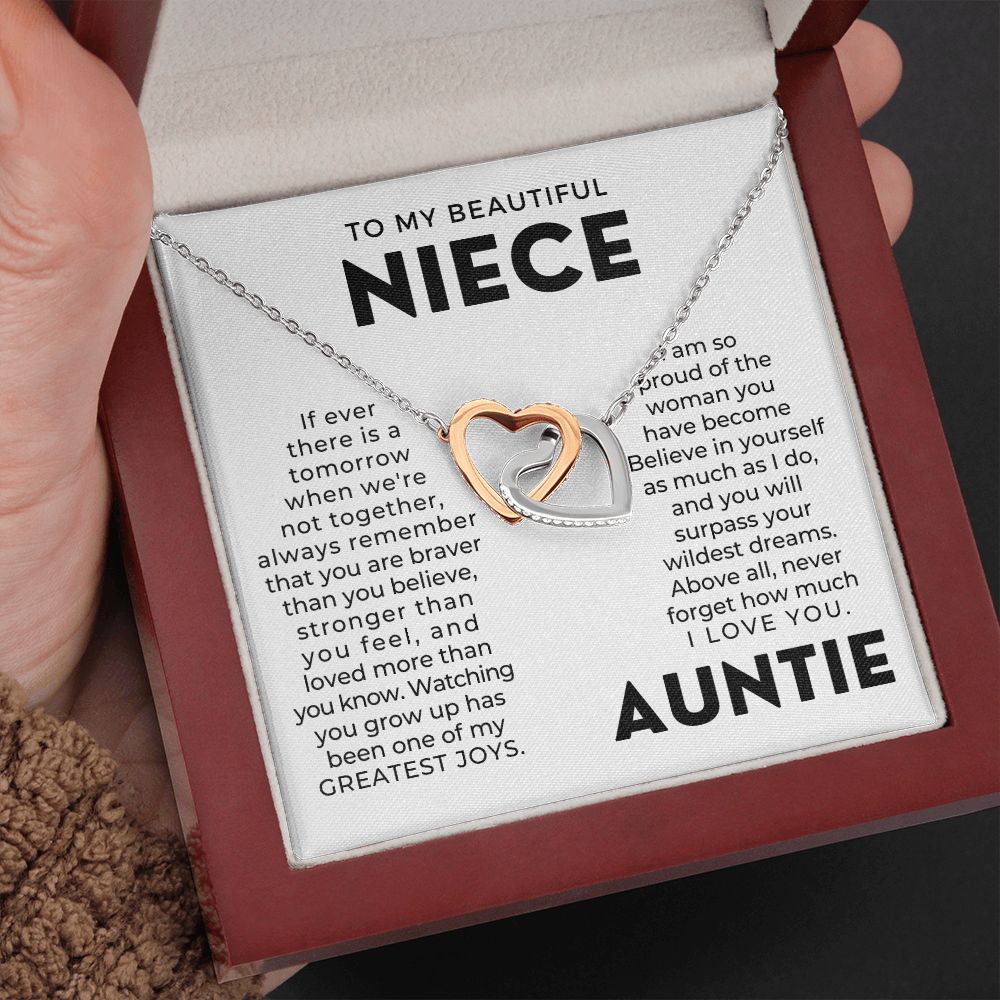 Niece Gift From Aunt | Greatest Joy Necklace 0629T9