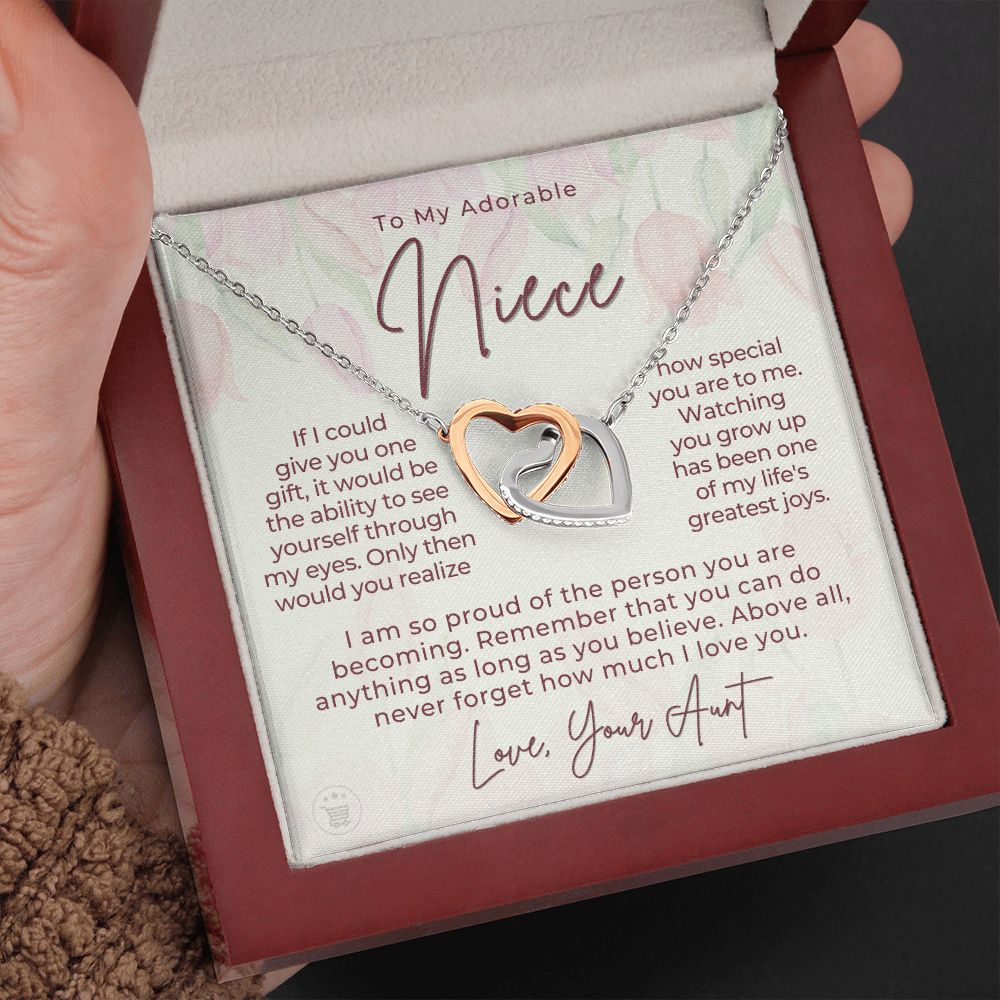 Niece Gift From Aunt | My Love Necklace 0628T6
