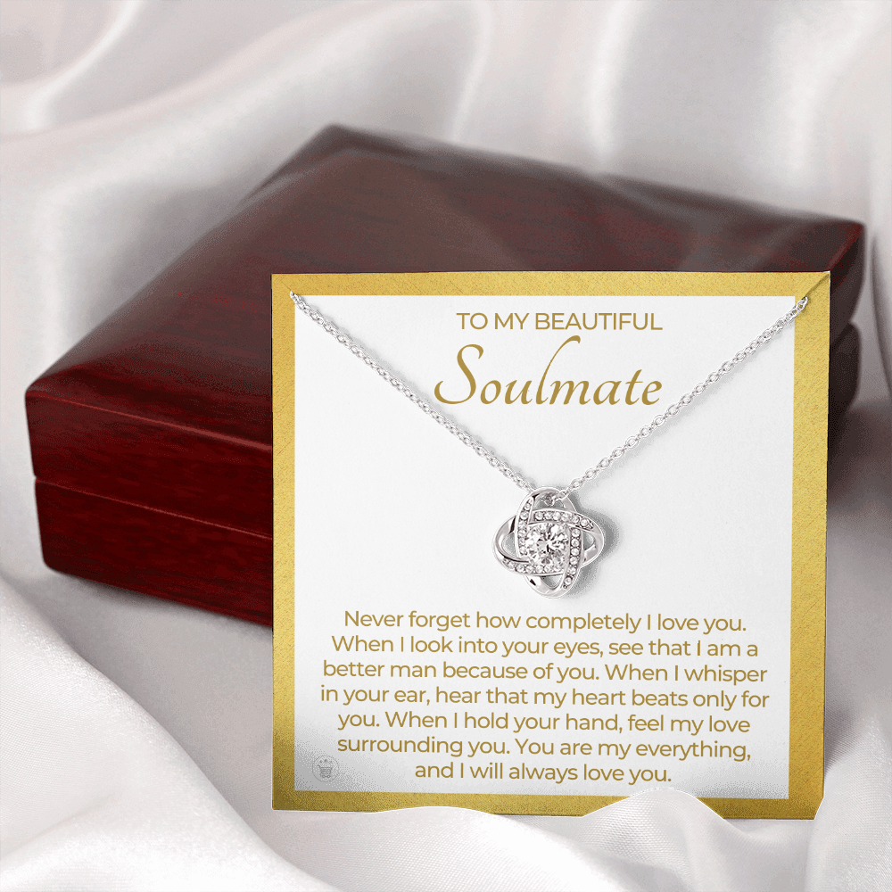 Gift For Wife, To My Soulmate | When I Necklace  0532T4