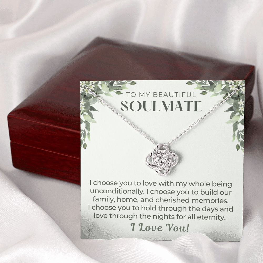Soulmate Gift | I Choose Necklace 0535T5