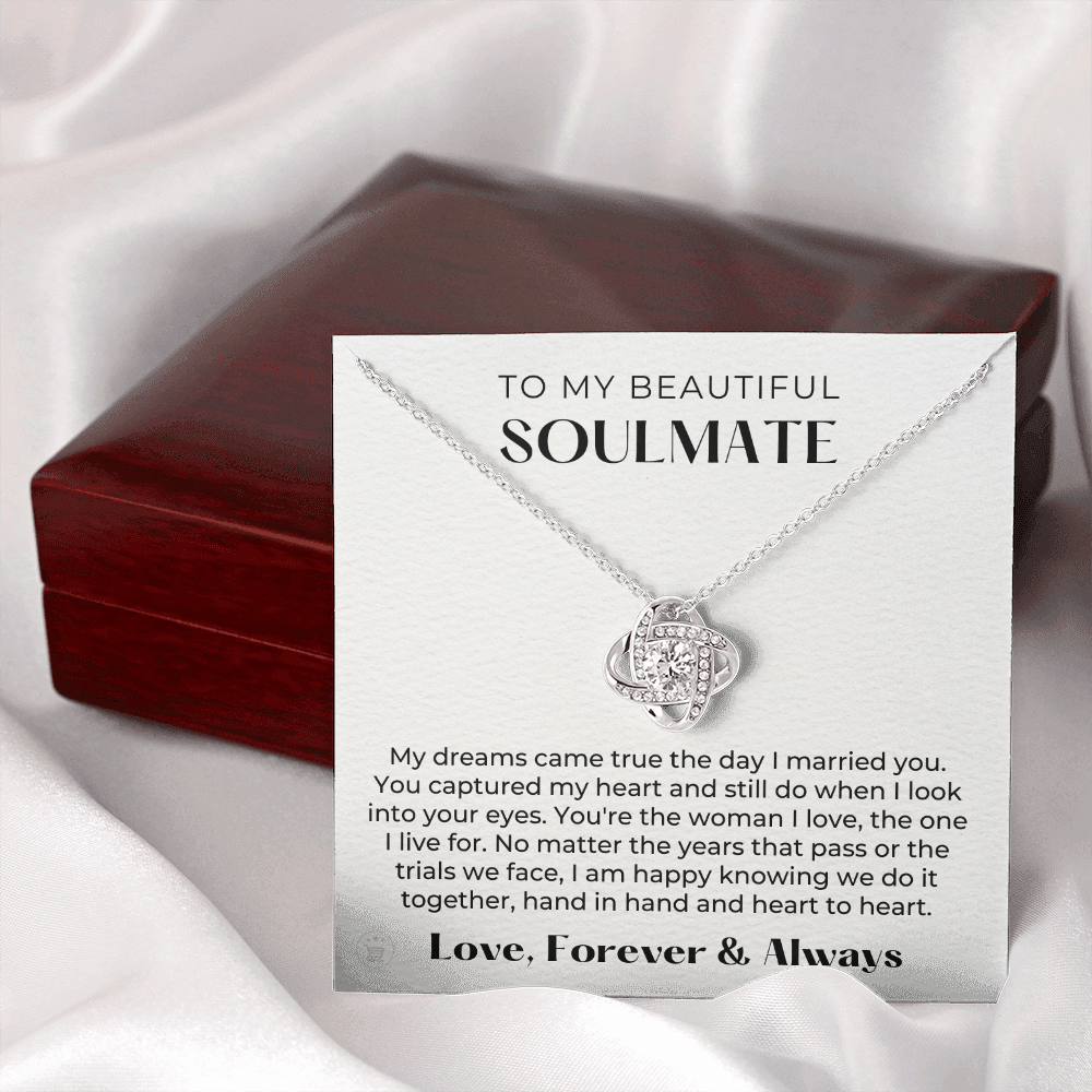 Soulmate Gift | I Live For Necklace 0531T6