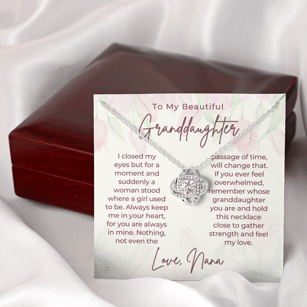 Granddaughter Gift | In My Heart Necklace 0545T9