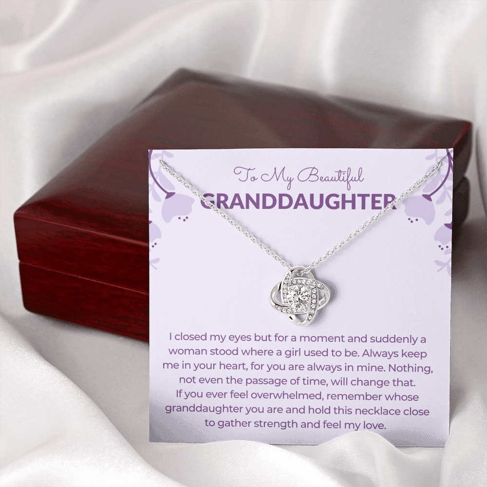 Granddaughter Gift | In My Heart Necklace 0545T7