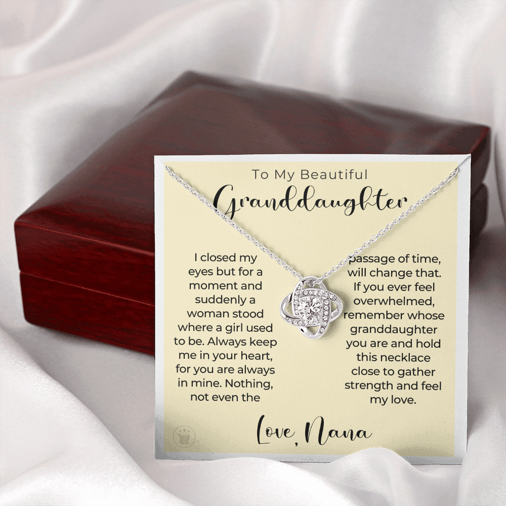 Granddaughter Gift | In My Heart Necklace 0545T5