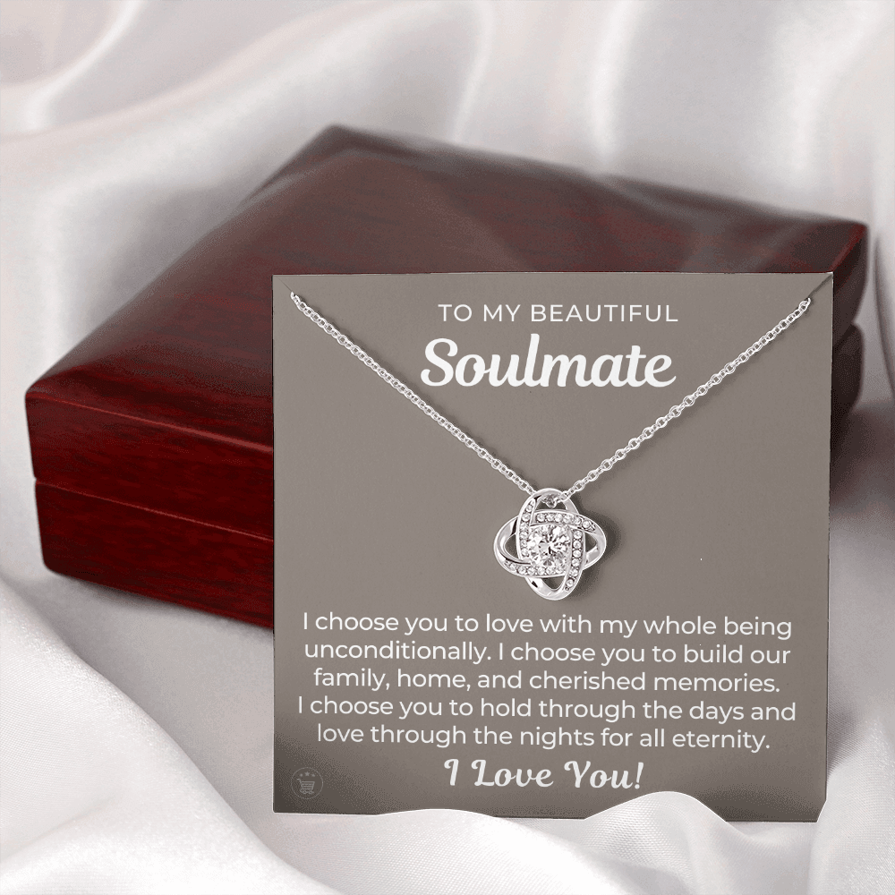 Soulmate Gift | I Choose Necklace 0535T2