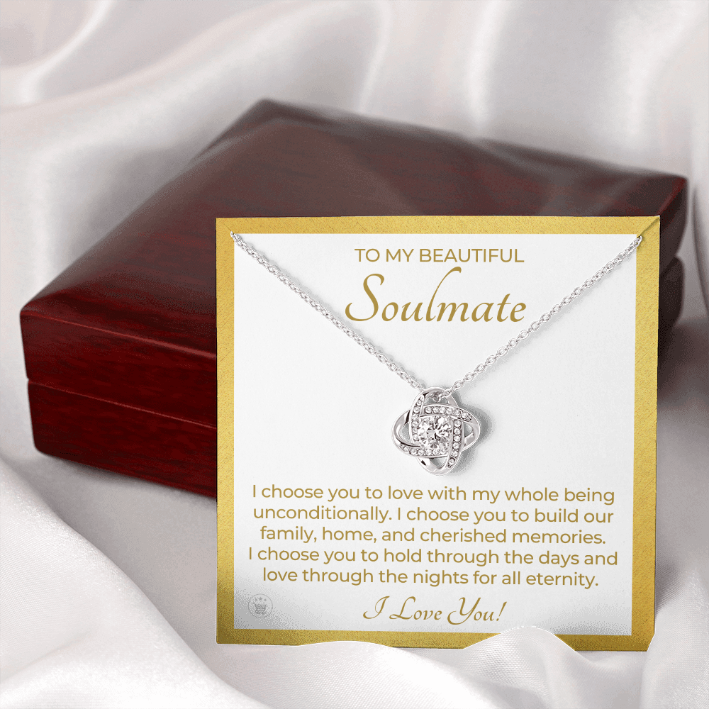 Soulmate Gift | I Choose Necklace 0535T4