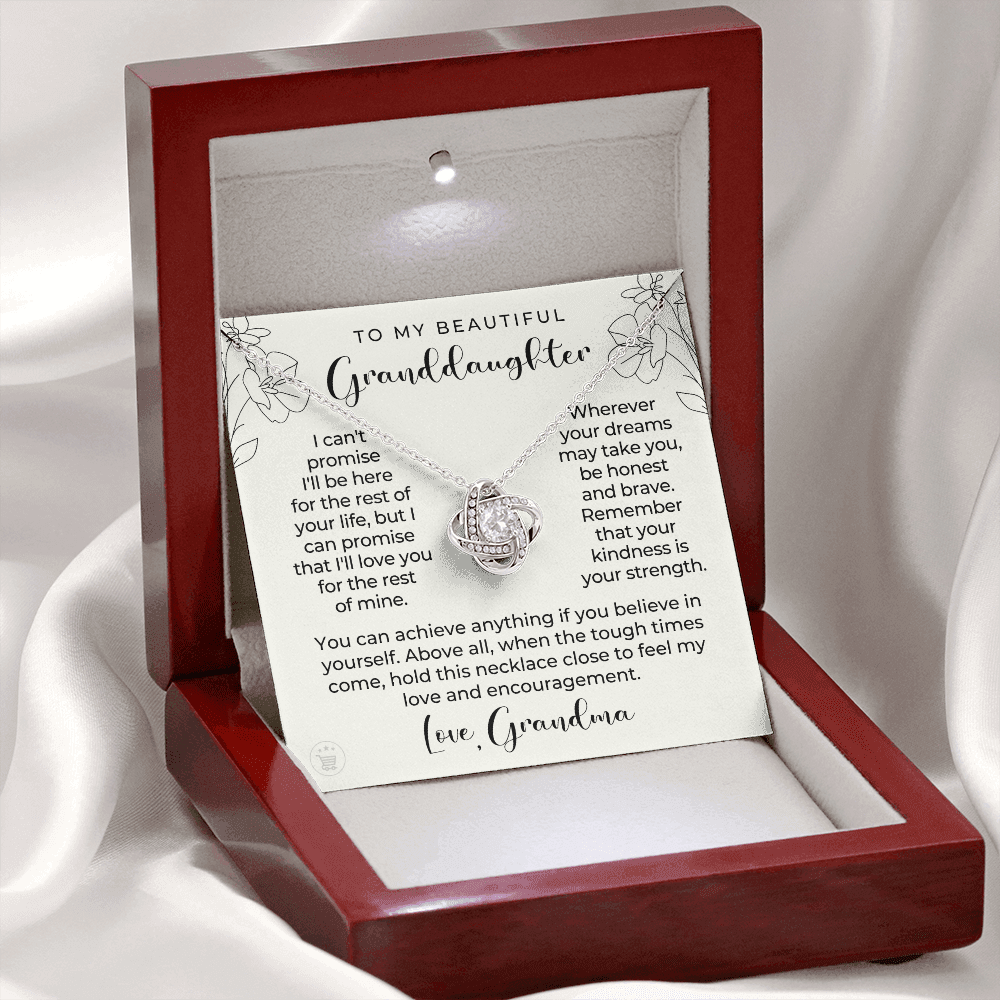 Granddaughter Gift | My Promise Necklace 0546T11